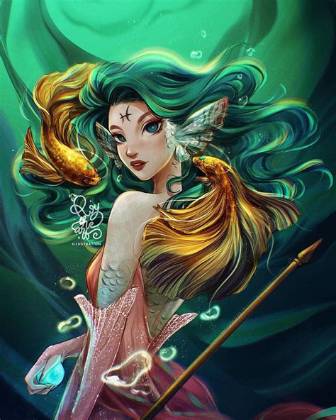 pisces fanart|Pisces Art and Inspiration ♓️ .